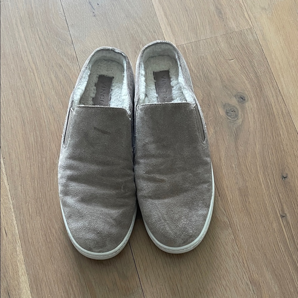 Vince Women's Suede Mules - Gray